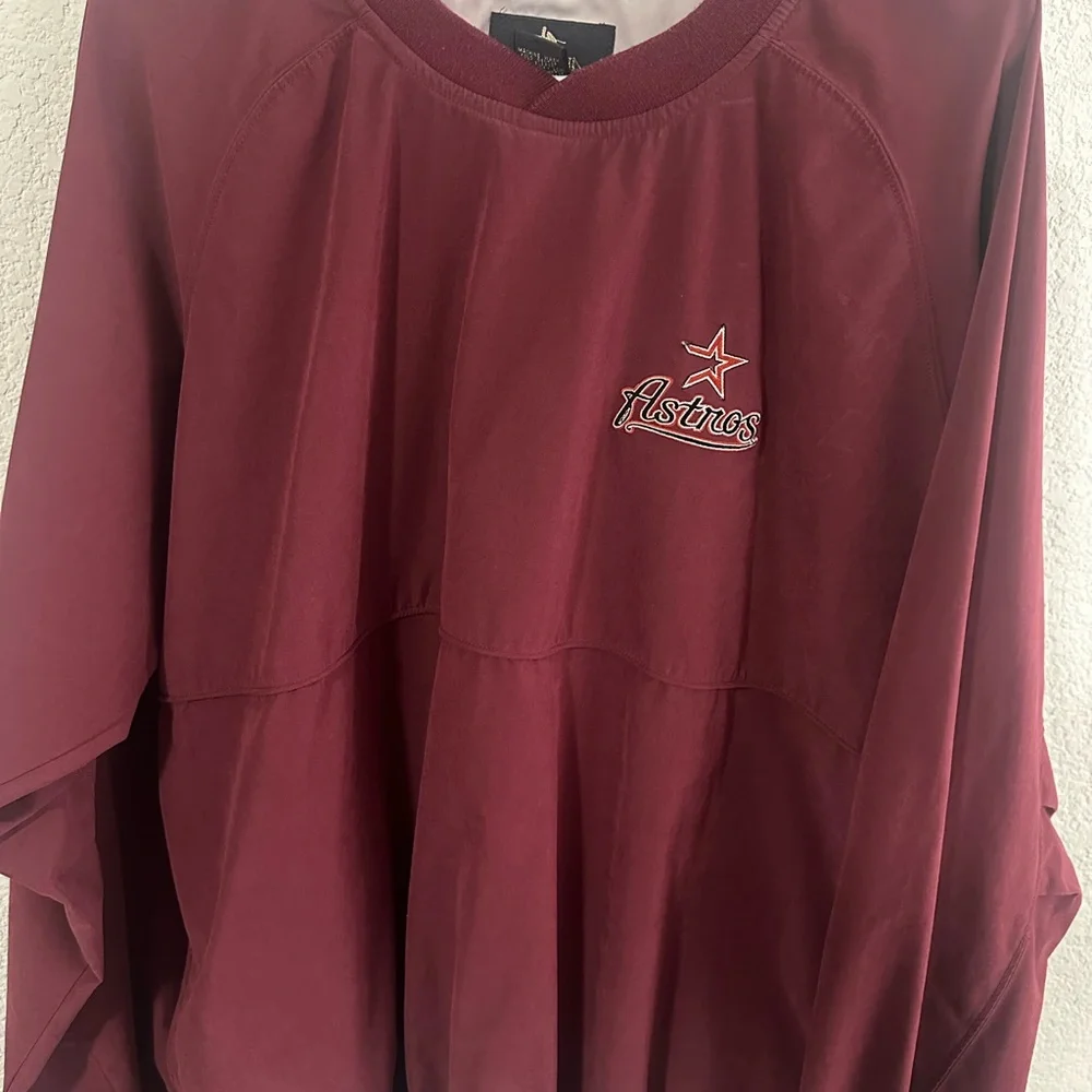 Men’s Vintage Antigua Houston Astros pullover windbreaker jacket - Picture 1 of 4